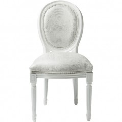 Chair Gastro Louis White Croco